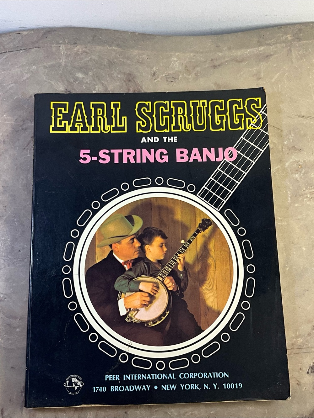 Earl Scruggs and the 5-String Banjo Book Original Vintage Bluegrass Music